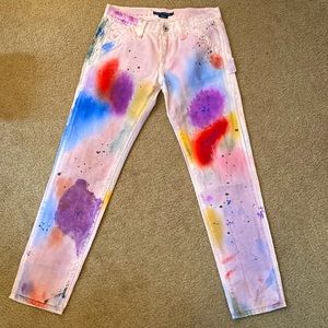 NWOT Low-rise Ralph Lauren jeans. Size 26. 100% cotton non-stretch